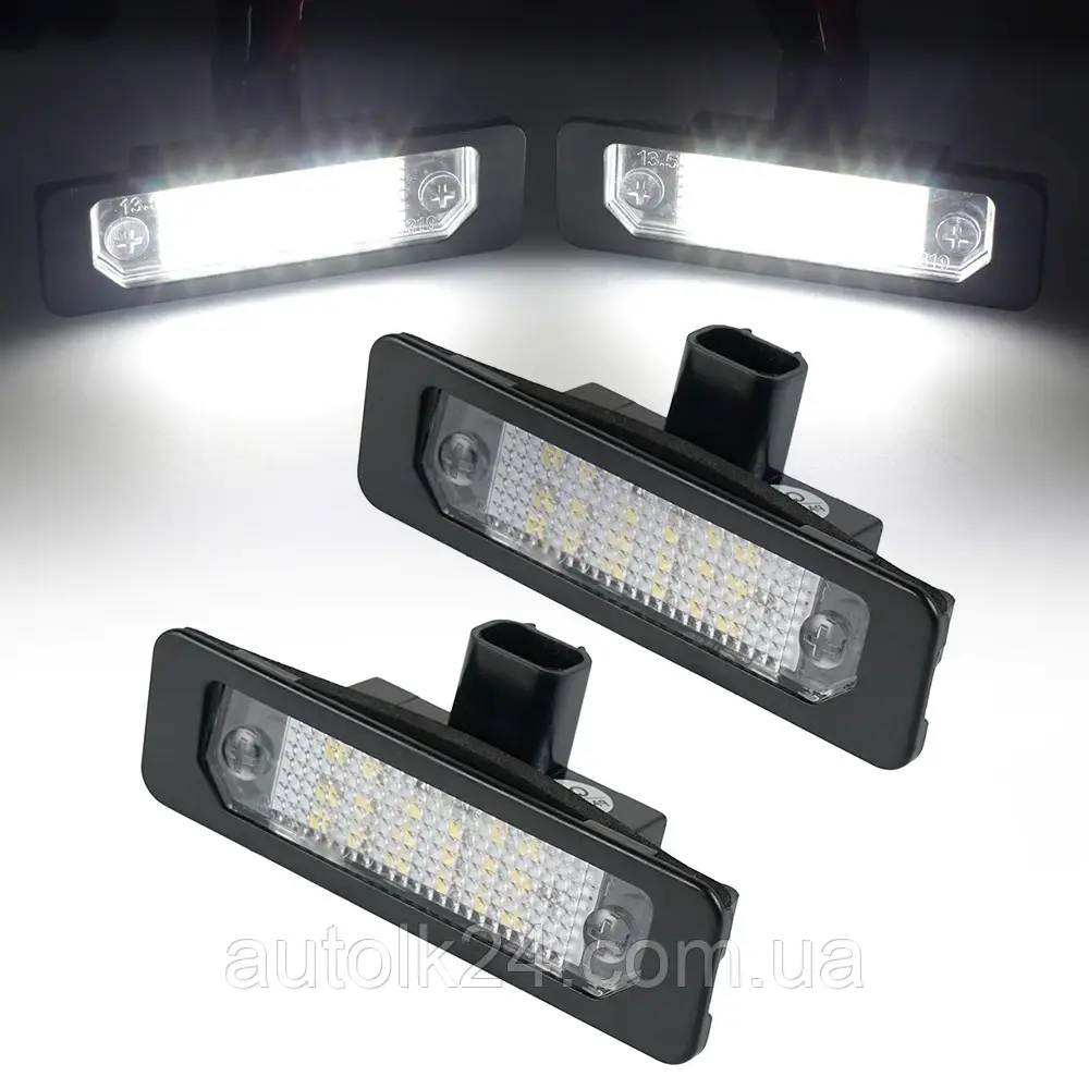 Штатна LED Підсвітка номера Ford Focus, Flex, Fusion, Mustang