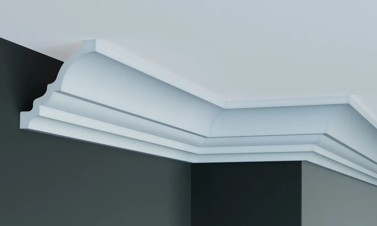 Стельовий плінтус Gaudi P223 (10х10)см, довжина 2м