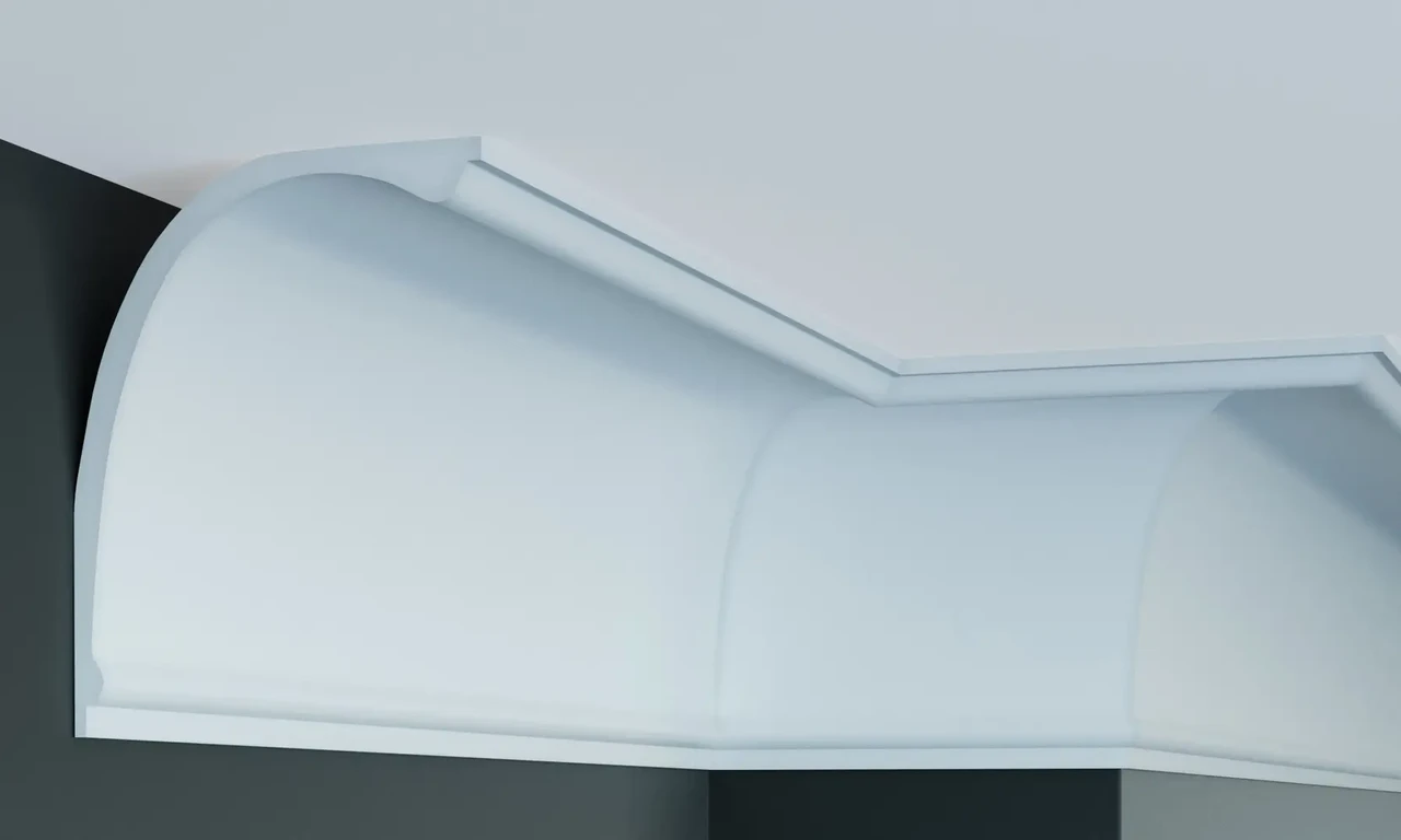 Стельовий плінтус Gaudi P888 (18х14)см, довжина 2м