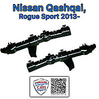 Nissan Qashqai, Rogue Sport c 2013 крепление, кронштейн бампера левое, 622234EA0A