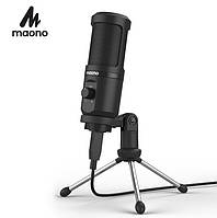 Мікрофон конденсаторний USB Maono AU-PM461TR для блогера, професійний студійний мікрофон для запису звуку