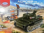 Конструктор XB 5502 "Танк Тигр Panzer VI" 494 деталі, фото 3