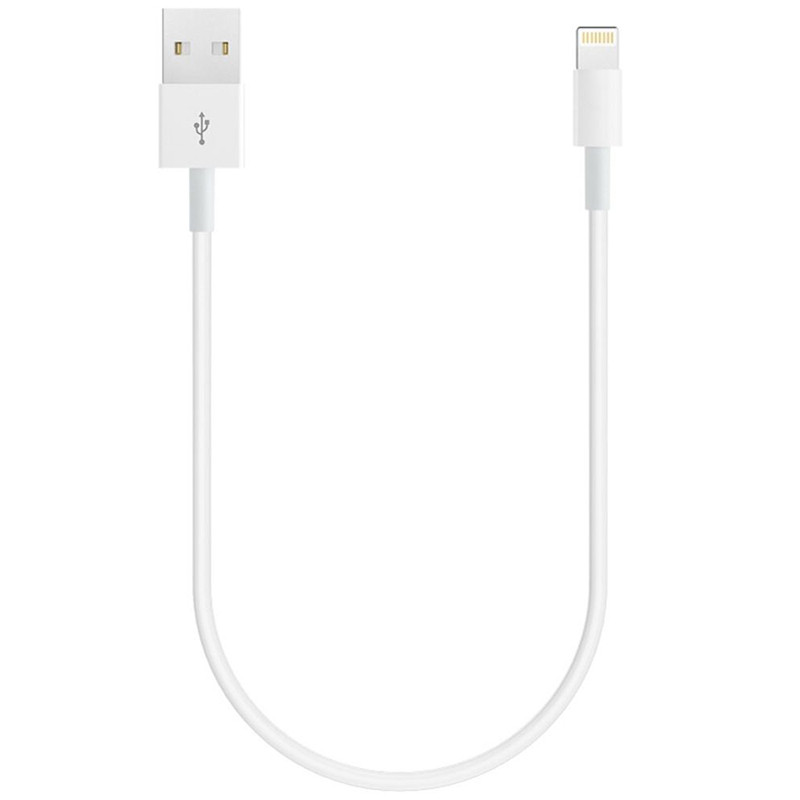 Купить USB кабель Lightning 0.3m білий с доставкой в 1 день от компании ...