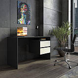 Комп'ютерний стіл MebelProff КС-5, письмовий стіл із двома шухлядами, фото 8