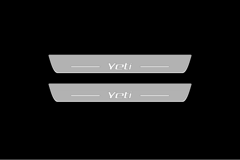 Накладки на пороги для Skoda Yeti (2009-2017), фото 1