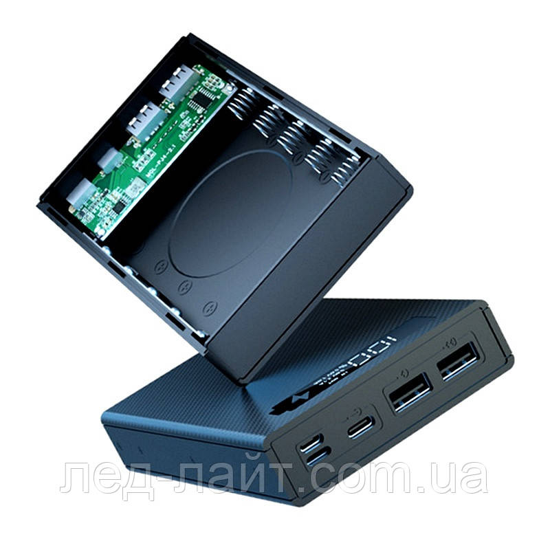 Корпус power bank 18650х5 USBх2, фото 1