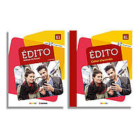 Edito B1 Livre de eleve + Cahier d'exercices (підручник + робочий зошит)