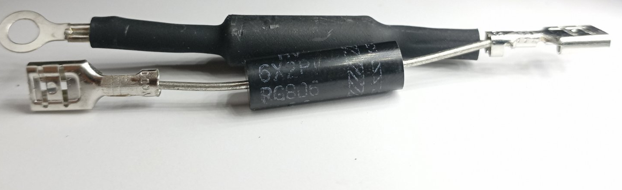 Діод високовольтний (спарений) для НВЧ печі 12kV (RG806)