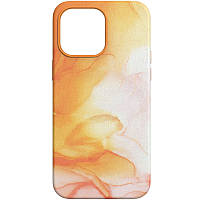 Кожаный чехол Figura Series Case with MagSafe для Apple iPhone 11 Pro (5.8"), Orange