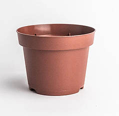 Горщики круглі - 10.5*8.7 см - 0.45 л (F10.5 теракот)