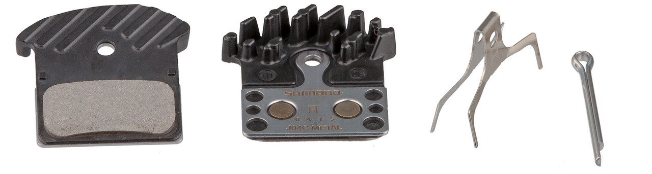 Гальмівні колодки Shimano J04C метал Ice-Tech