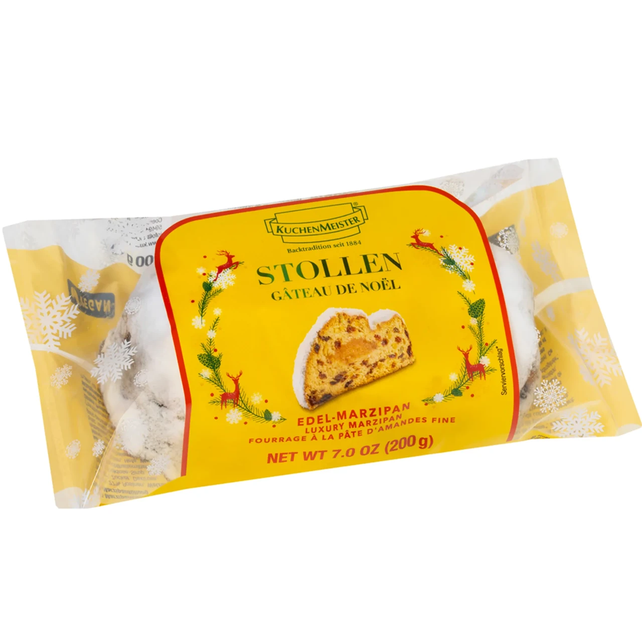 Рождественский Кекс Штолен Kuchenmeister Stollen 1000g - фото 1 - id-p1724526163