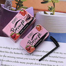 Мило для брів Ushas з ароматом полуниці