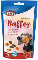 Trixie TX-31494 Soft Snack Baffos 75г - лакомство с говядиной и рубцом для собак мини пород и щенков