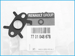 Renault (Original) 7701048678 — Прокладка олійної трубки турбіни на Рено Тафік II F9Q 1.9dci з 2001г., фото 1