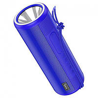Портативная Bluetooth-колонка Hoco HC11 з ліхтариком Bora sports BT speaker Blue (HC11)