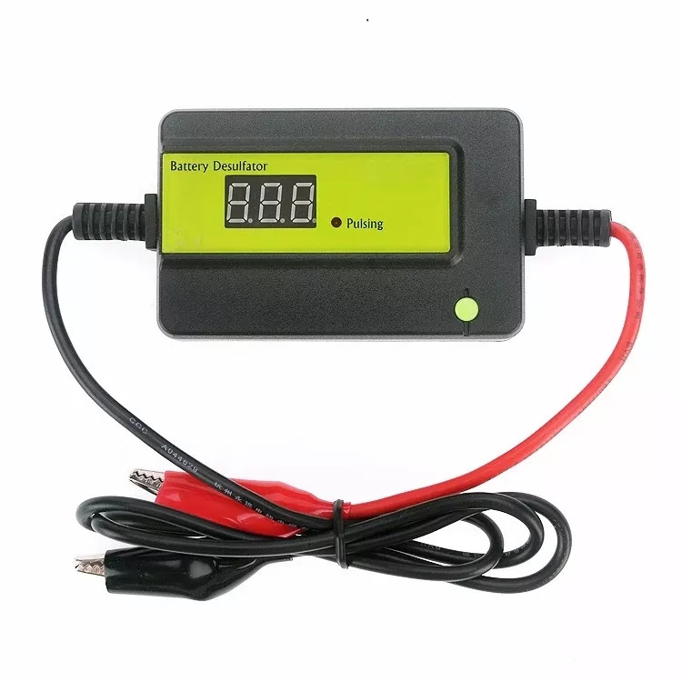 Десульфататор, регенератор свинцово-кислотных АКБ 12/24/36/48V 4А LED AUTO PULSE DESULFATOR, фото 1