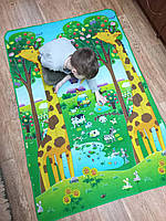 Дитячий термокилимок двосторонній 180х120 Розвиваючий ігровий килимок дитячий теплий Килимок термоковрик для дітей