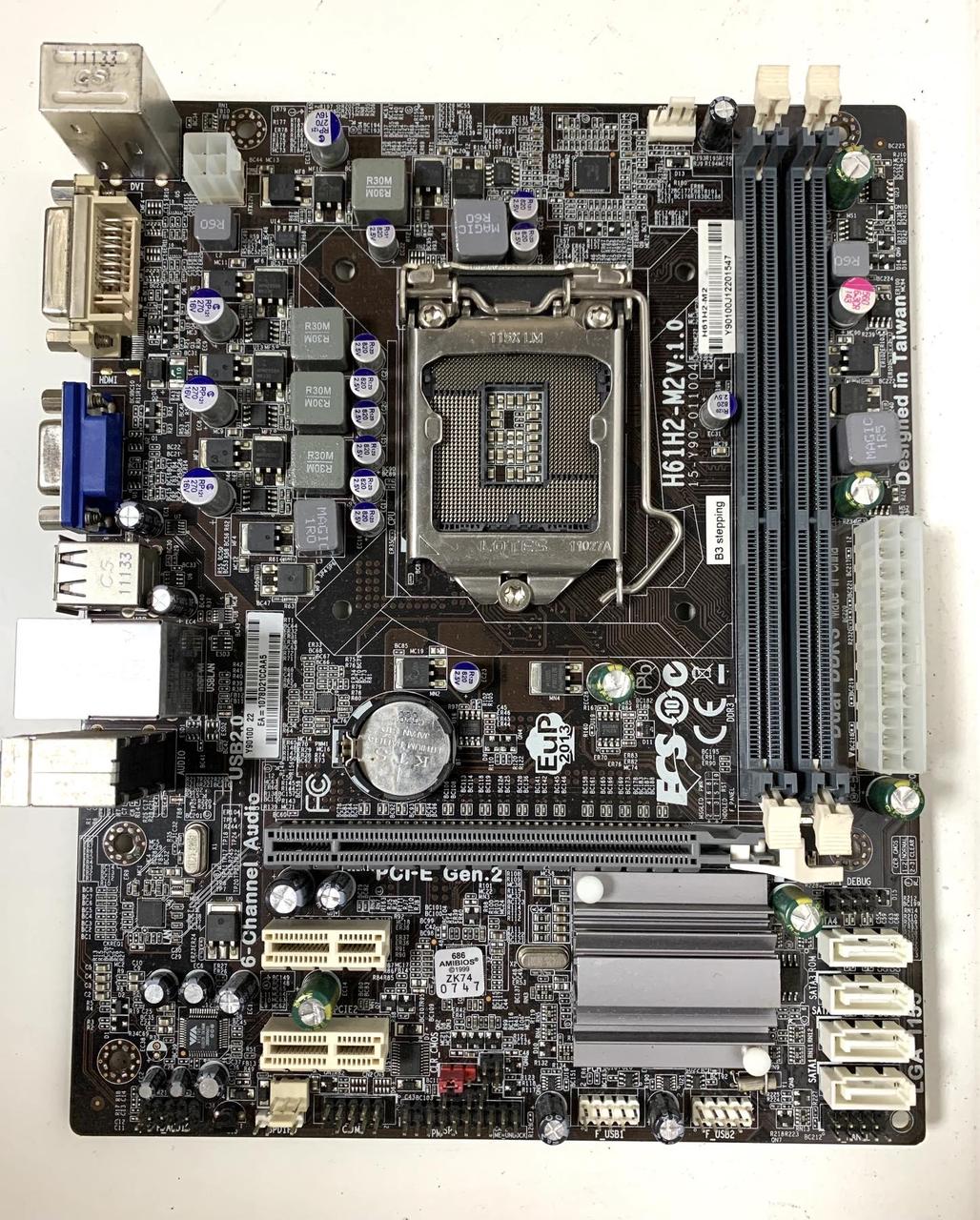 Купити Материнская плата Elitegroup H61H2-M2 (s1155, Intel H61, PCI ...