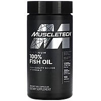 Витамины омега 3 MuscleTech Platinum 100% Omega Fish Oil (100 капсул.)