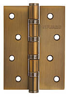 Петля дверна універсальна врізний FUARO 4BB 100x75x2,5 CF (кофе), 1 шт.