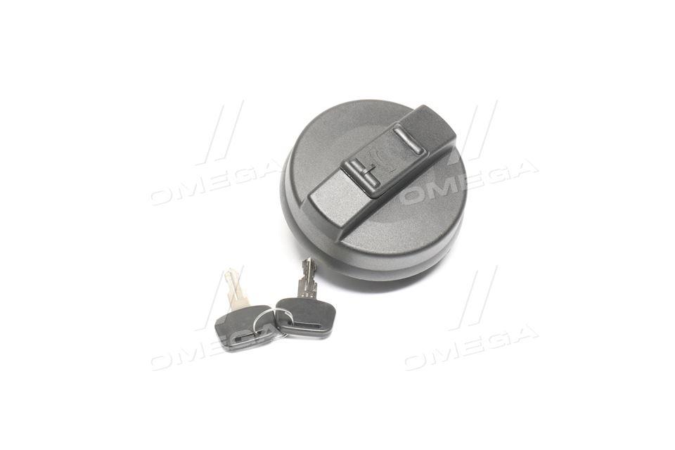 Кришка бака паливного SCANIA (пластик із ключем) 60 мм (RIDER), фото 1