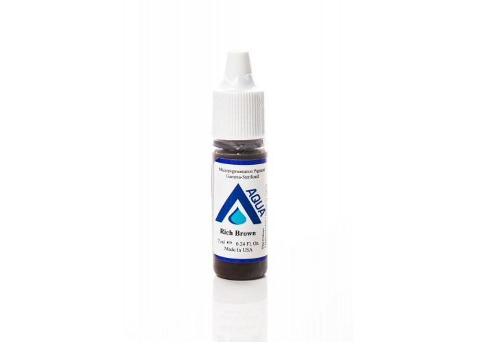 Пігмент для татуажу Aqua Rich Brown 7 мл