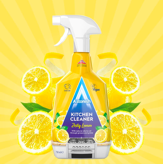 Мультиактивний очищувач для кухні Astonish Kitchen Cleaner 750 ml