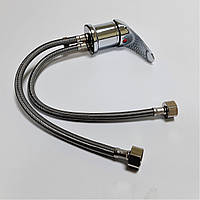 Одноважільний змішувач для перукарської мийки (хром)