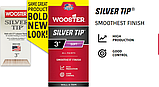 Пензель малярний для всіх фарб  Wooster Silver Tip soft 75 мм, фото 9