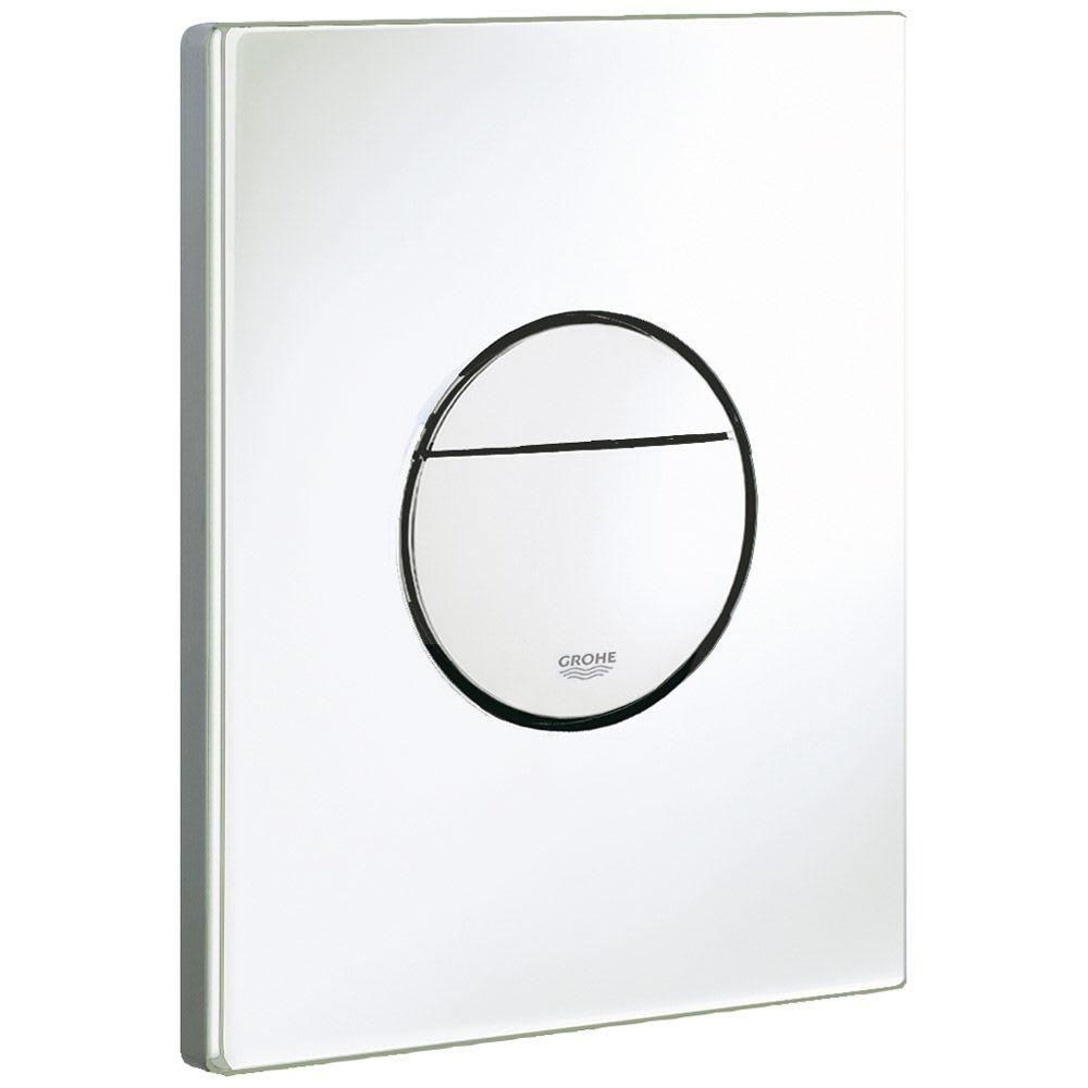 Кнопка зливу для інсталяції GROHE Nova Cosmopolitan 38765SH0 подвійна глянцева біла 117723, фото 1