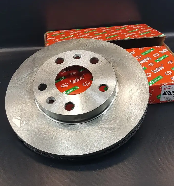 Диск передній гальмівний вентильований Duster EuroEx Угорщина, фото 1