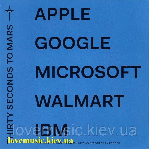 Музичний сд диск 30 SECONDS TO MARS America (2018) (audio cd)