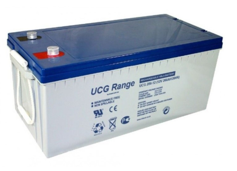 Аккумулятор Гелевый Ultracell UCG200-12 12 В 200 Ач (Белый) — Купить ...