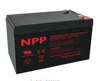 Аккумулятор NPP NP12-7.2 12v 7.2Ач (Черный) АКБ