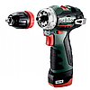 Акумуляторний шурупокрут Metabo PowerMaxx BS BL, 12 V / 2.0 Ah, фото 7