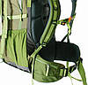 Рюкзак туристичний 60 літрів Tramp Sigurd 60+10 л UTRP-045 рюкзаки трекінгові універсальний полегшений рюкзак Трамп зелений, фото 5