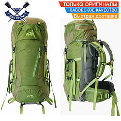 Універсальний полегшений туристичний рюкзак Tramp Floki 50+10 л UTRP-046 трекінгові рюкзаки для трекінгу Зелений