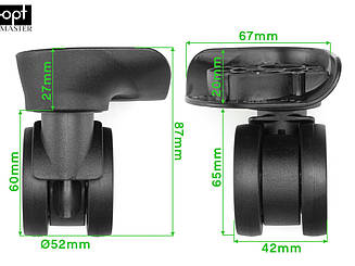 Колеса для валізи, ЧМК-167