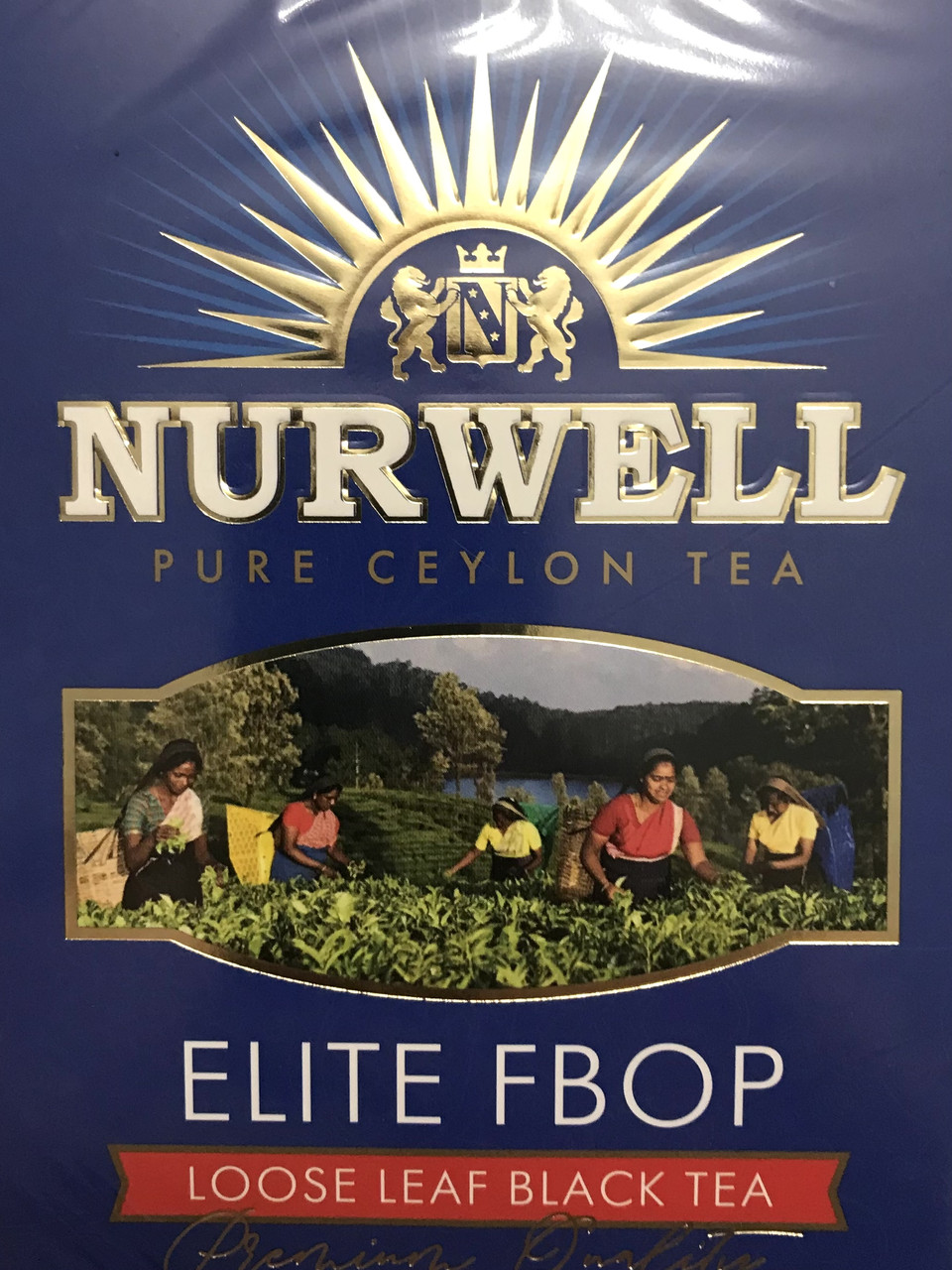 Чай NURWELL BLACK FBOP 100 г із типсами