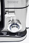 Кухонный комбайн Royalty Line RL-PKM-2800.472.1 BG Silver — 2800 Вт, 12 л, 3 в 1: миксер, мясорубка, блендер, фото 6