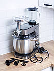 Кухонный комбайн Royalty Line RL-PKM-2800.472.1 BG Silver — 2800 Вт, 12 л, 3 в 1: миксер, мясорубка, блендер, фото 9