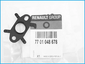 Renault (Original) 7701048678 — Прокладка олійної трубки турбіни на Рено Тафік II F9Q 1.9dci з 2001г.