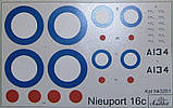 Пластикова модель 1/32 3201 A-model француський винищувач Nieuport 16C, фото 2