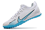 Сороконіжки Nike Air Zoom Mercurial Vapor 15 Pro TF white/blue 40 (25 см), фото 3