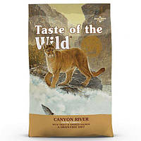 Taste of the Wild Canyon River холістик корм для кішок 6,6 кг ( форель і лосось)
