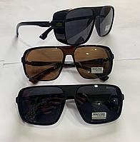 +1815 Солнцезащитные очки Polarizet Matlrxs , роговая оправа, линзы - поликарбонат, 3 d оправа