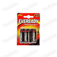 Батарейка солевая Energizer EVEREADY Super Heavy Duty (SHD) R6P AA (1 батарейка)
