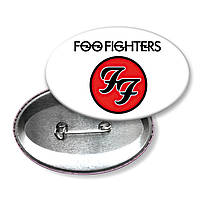 Значок Foo Fighters американская рок-группа,