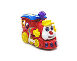 Музичний паровозик 9155 сортер піаніно звук світло (російська мова), фото 7